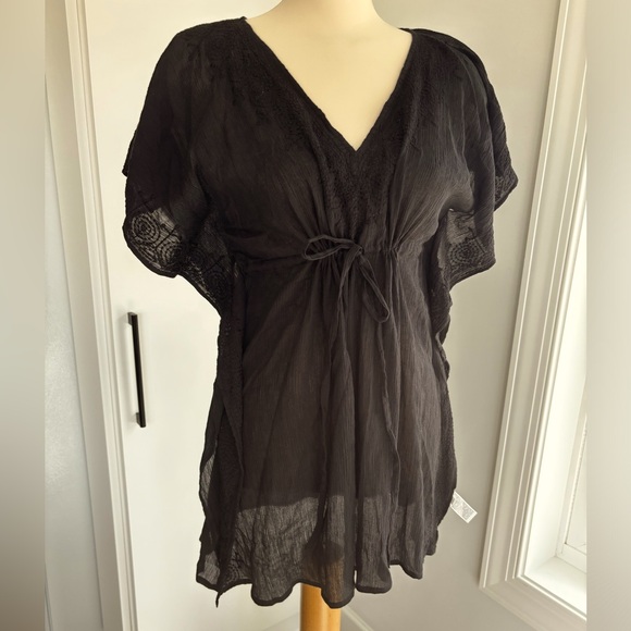 Swim cover, Embroidered accent, Sz S, NWT - Picture 1 of 12